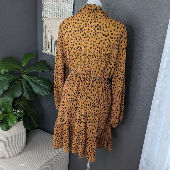 Wishlist Boho Animal Print Dress - Picture 4 of 8